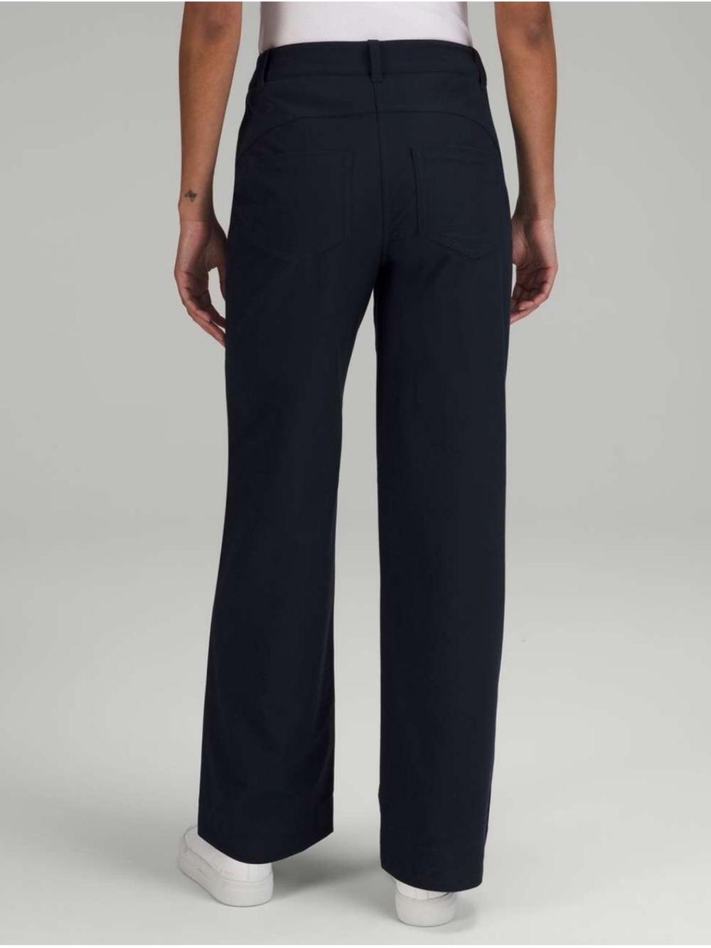 Lululemon City Sleek 5 Pocket High-Rise Wide-Leg Pant Full Length Size 27 - Picture 3 of 11